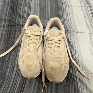 Beige Athletic Sneakers